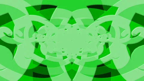 Green Double 4K Loop Move Stock Footage 100229301