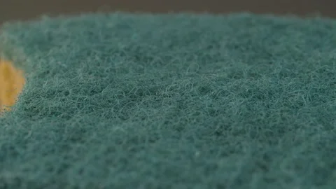 Green double side dishwashing sponge Stock Footage 140308296