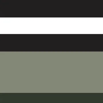 Green Double Striped seamless pattern design Stock Illustration