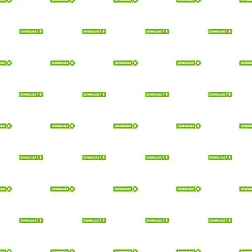 Green download button user interface pattern Illustrazione stock