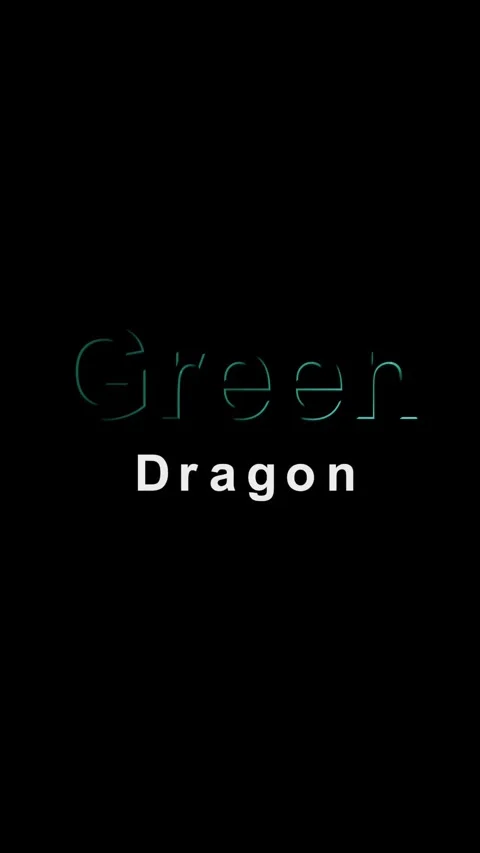 Green Dragon Stock Footage 256917234