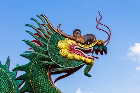 Green dragon Stock-Fotos