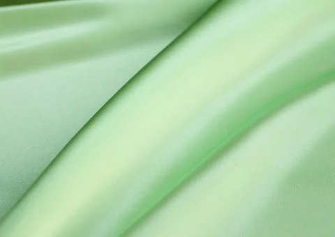 Green drapes Stock Photos