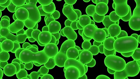 Green drops are accidentally moved. Stock Footage 152158421