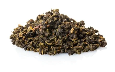 Green dry tea Stock Photos