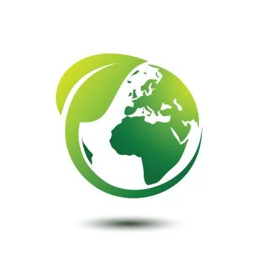 Green earth 2 Illustrazione stock