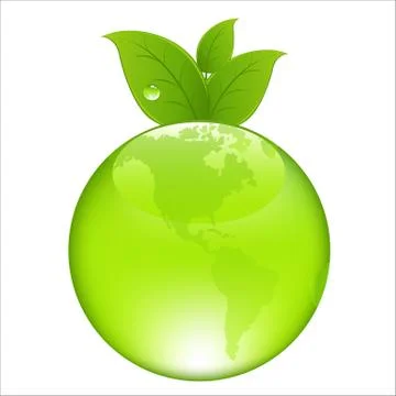 Green earth Stock Illustration