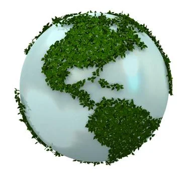 Green earth Stock Illustration