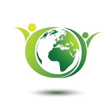 Green earth Stock Illustration