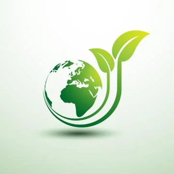 Green earth Stock Illustration