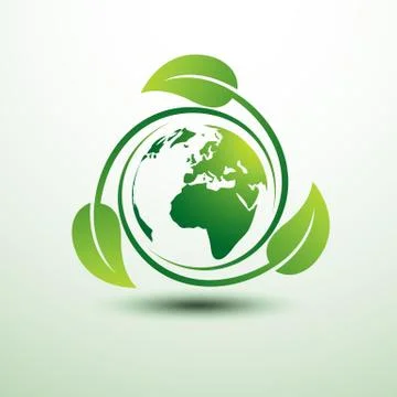 Green earth Stock Illustration