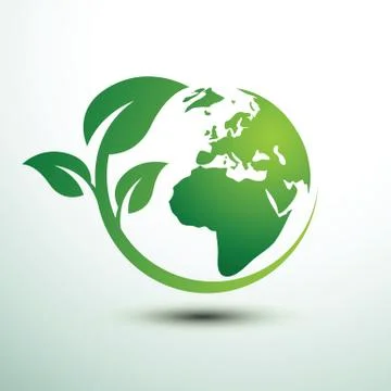 Green earth Illustrazione stock