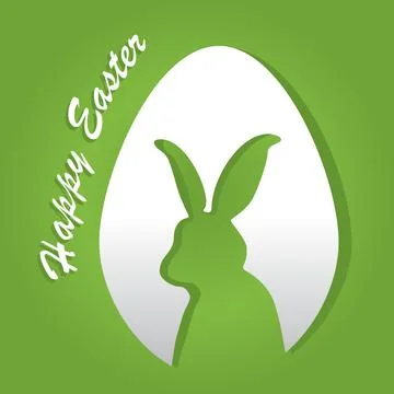 Green easter design Stock Illustration