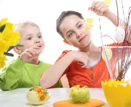 Green Easter  Foto stock