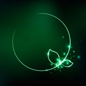Green eco background Stock Illustration