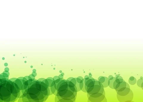 Green eco bubble vector bacground wallpaper Stock Illustration