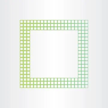 Green eco frame abstract background Stock-Illustration