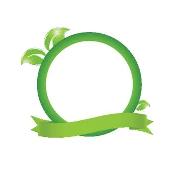 Green eco friendly background - abstract paper leaves Stock Illustration