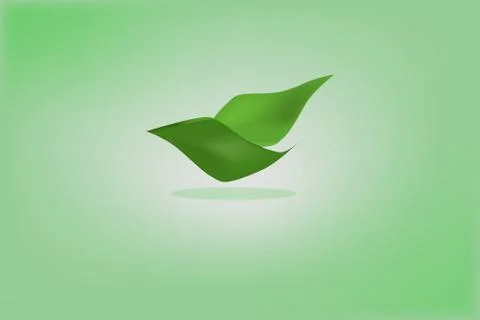 Green ecological background Stock Illustration