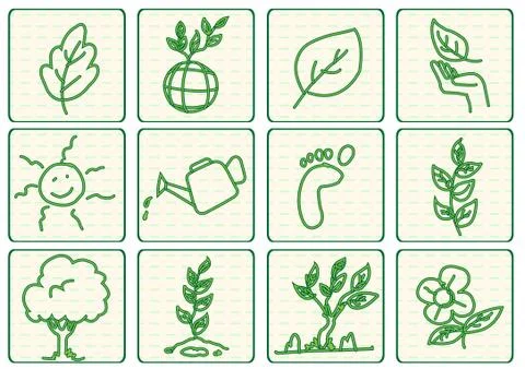 Green ecology concept vector Stock Illustration