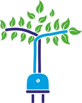 GREEN ECOLOGY Stockillustratie