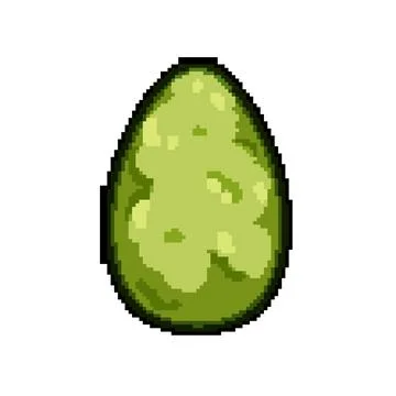 Green egg shape featuring creative garden hedge texture illustration Stock Illustration