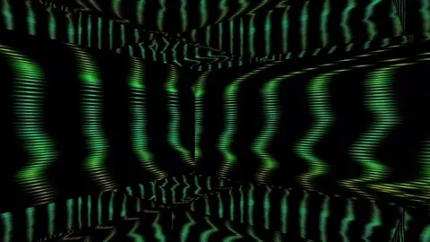 Green electric ambient Stock Footage 76989183