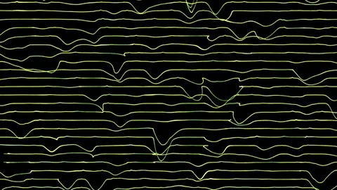 Green electric motion background Stock Footage 71163852