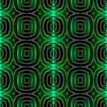 Green emerald abstract 3d vector seamless pattern. Geometric background. Modern Illustrazione stock