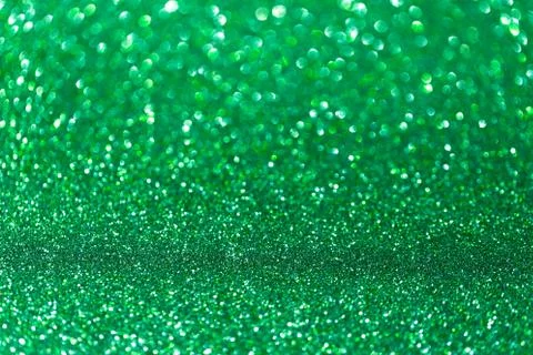 Green emerald glitter Stock Photos