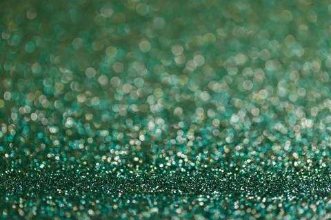 Green emerald glitter texture Stock Photos