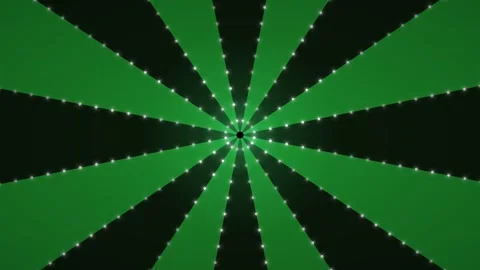 Green Emerald Sunburst 16 Rays Animation Loop Background Stock Footage 342620557