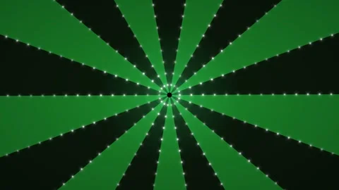 Green Emerald Sunburst 18 Rays Animation Loop Background Stock Footage 342620553