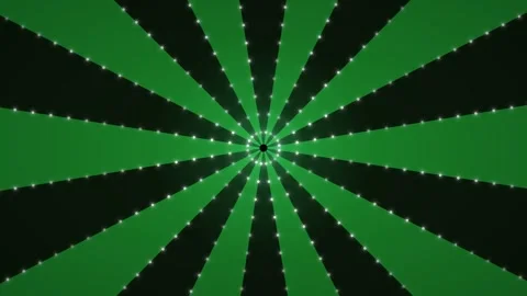 Green Emerald Sunburst 20 Rays Animation Loop Background Stock Footage 342620555