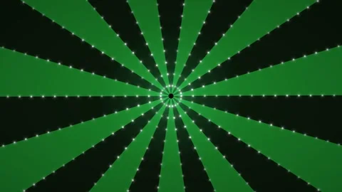 Green Emerald Sunburst 22 Rays Animation Loop Background Stock Footage 342620549