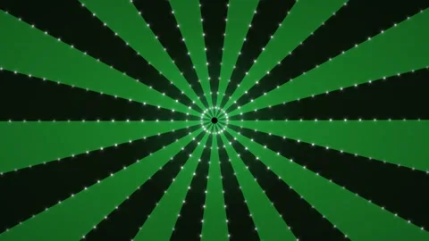 Green Emerald Sunburst 26 Rays Animation Loop Background Stock Footage 342620542