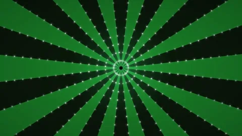Green Emerald Sunburst 28 Rays Animation Loop Background Stock Footage 342620540