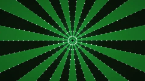 Green Emerald Sunburst 30 Rays Animation Loop Background Stock Footage 342620537
