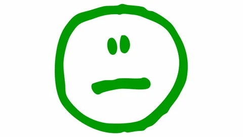 Green emotions white Stock Footage 195488710