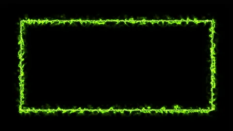Green energi lighting glowing Stock Footage 213444461