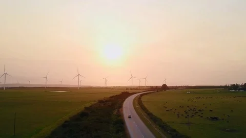 Green energy generation Video stock 71612678