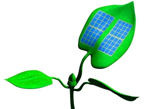 Green energy Illustrazione stock