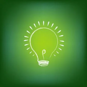 Green energy Stock Illustration