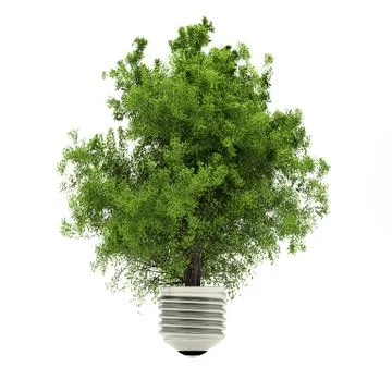 Green energy Stock Illustration