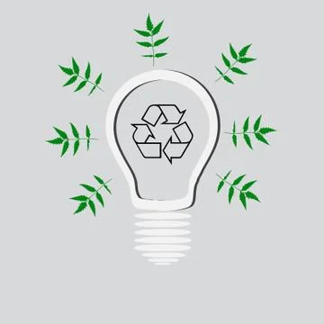 Green energy Stock Illustration