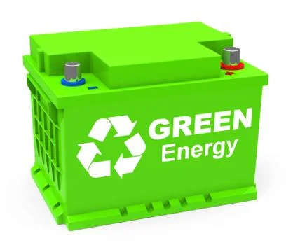 Green energy Stock Illustration
