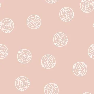 Green energy line seamless pattern Ilustración de archivo