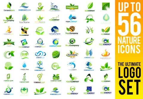 Green Energy Logo Stock-Illustration