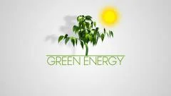 Green Energy Logo Reveal Stock After Effects
