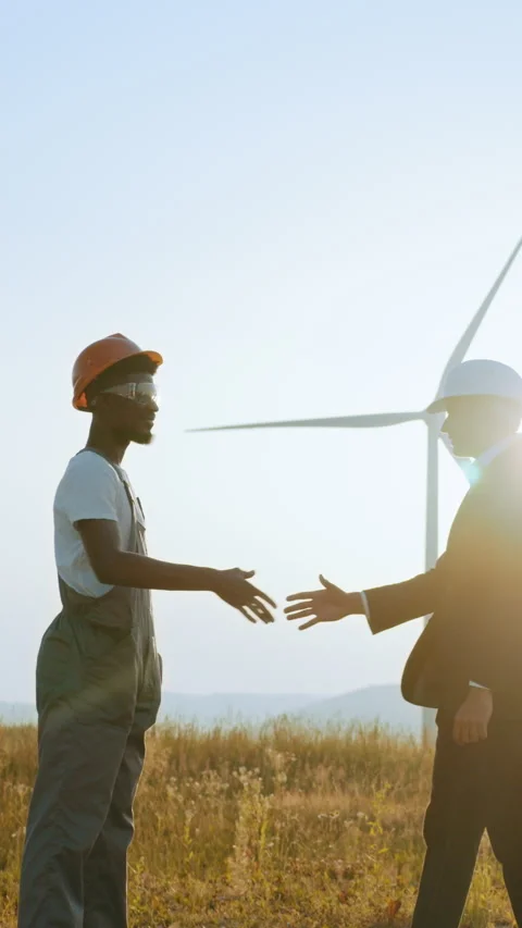 Green Energy Partnership Stock Footage 318683356